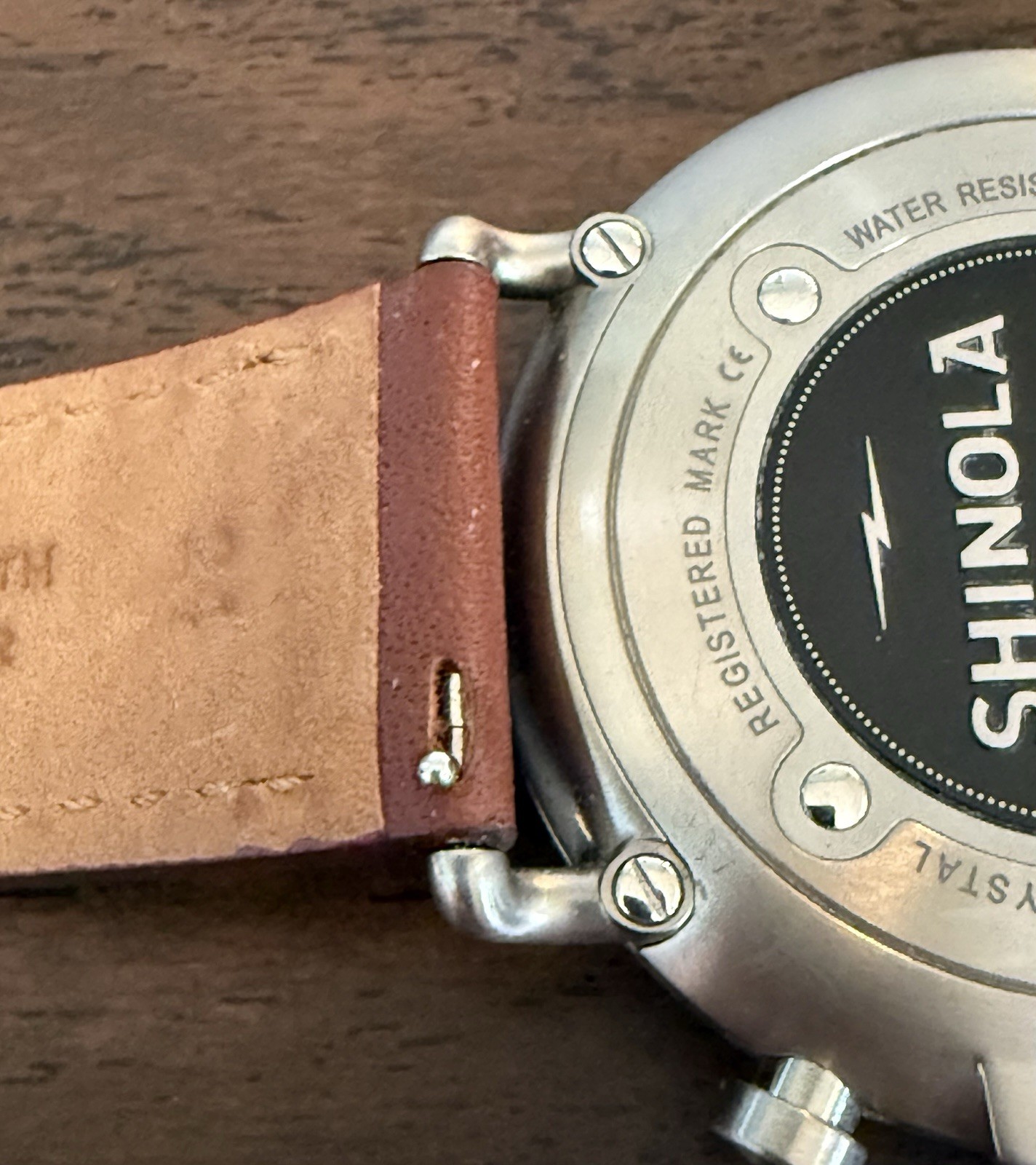 Shinola Titanium Argonite 5021 Quartz Chronograph -Box, Papers, Sleeve