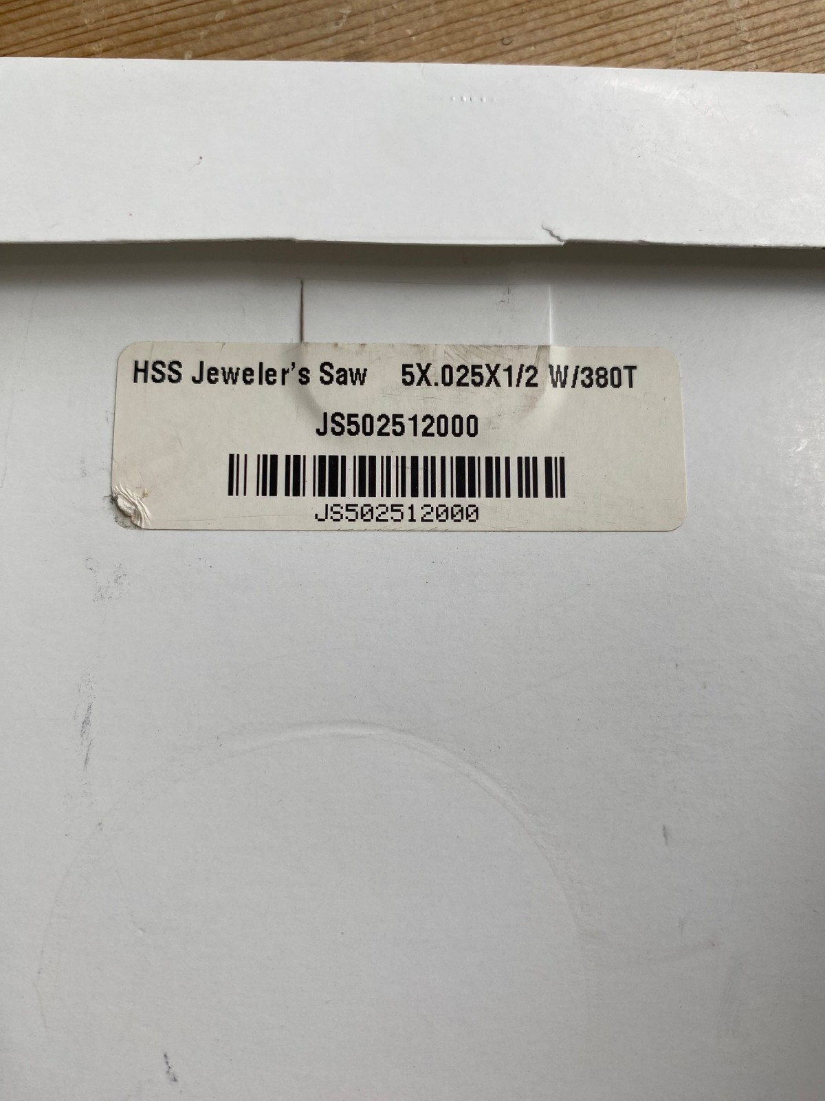 Malco HSS jeweler’s saw JS502512000