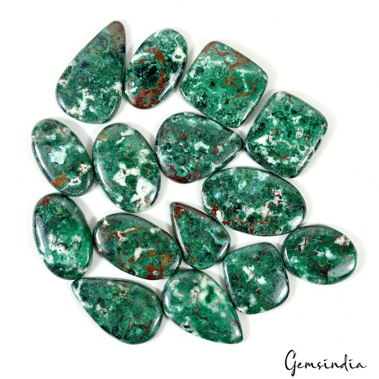600 Cts Natural Chrysocolla Top Quality Untreated Gems Wholesale Lot ~ 25mm-40mm