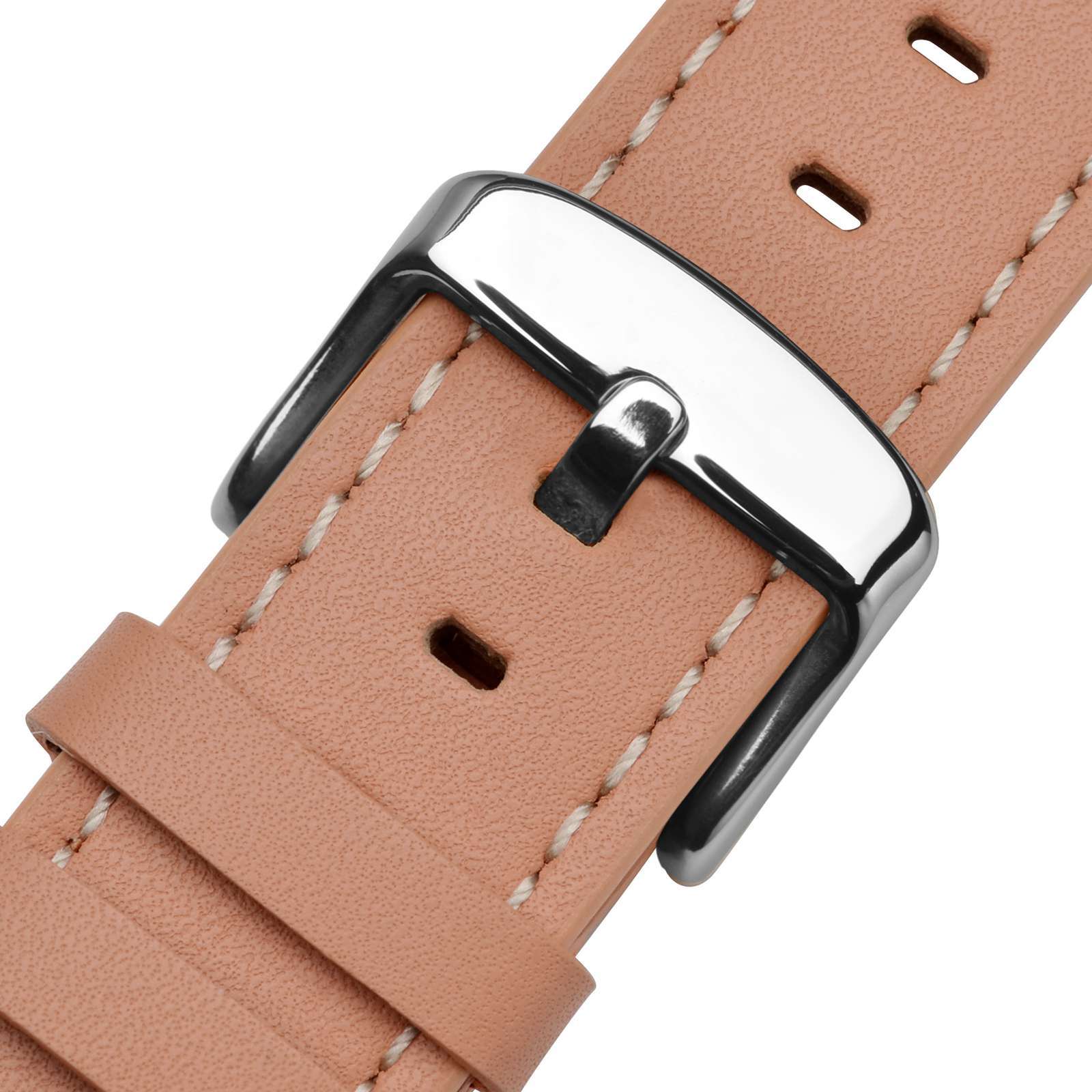 ANNEFIT Genuine Leather Watch Band 18mm 19mm 20mm 21mm 22mm Quick Release