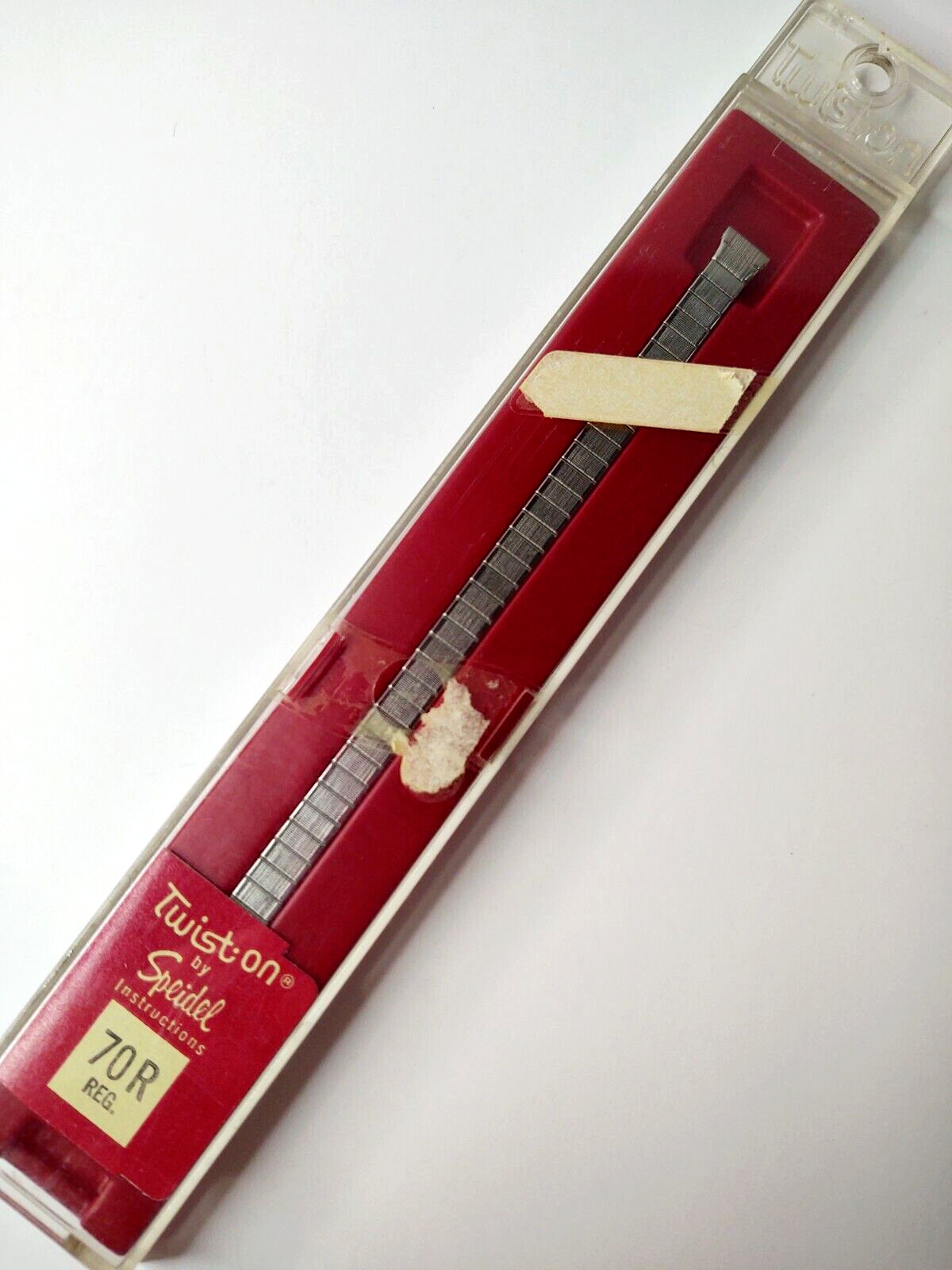 Vintage Speidel Twist On Watch Replacement Band Width 5mm / Lugs 7mm # 70R Reg
