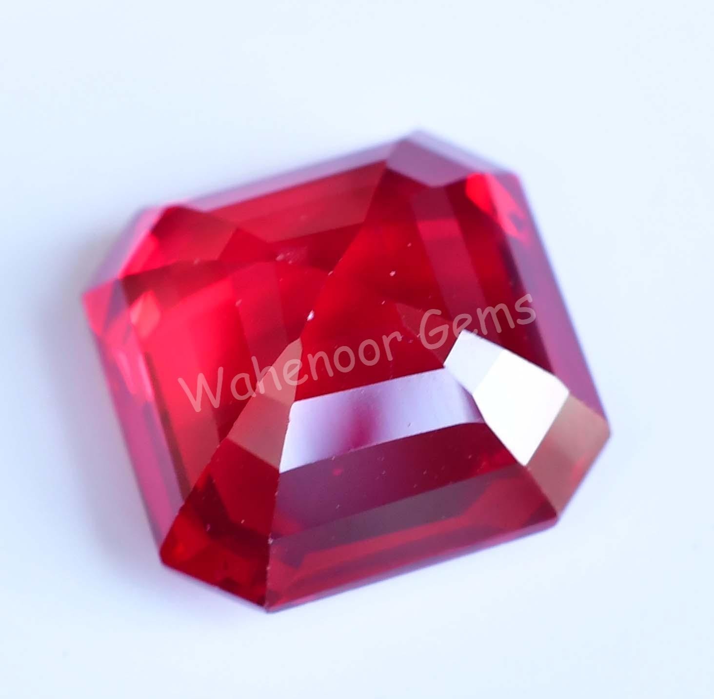 21.25 Ct Natural Blood Red Ruby Emerald Certified Mozambique Stunning Gemstone