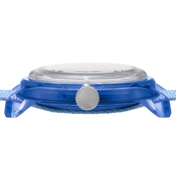 TW2V94000 PAC-MAN x TIMEX Collaboration Camper Wrist Watch Blue pac man pacman