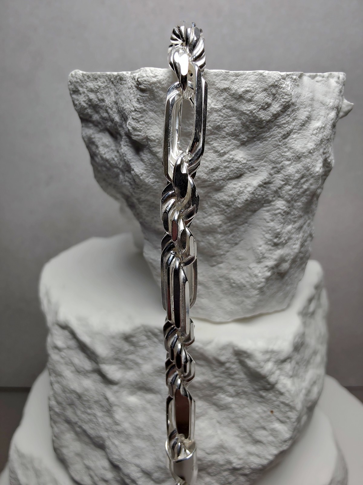 8″ 5.6mm 18g Figarope Milano Bracelet Solid 925 Sterling Silver Stamped