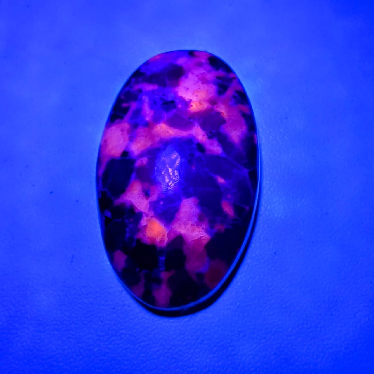 25.20 Cts Natural Yooperlite Cabochon Gemstone 31.1×18.5×5.7 MM