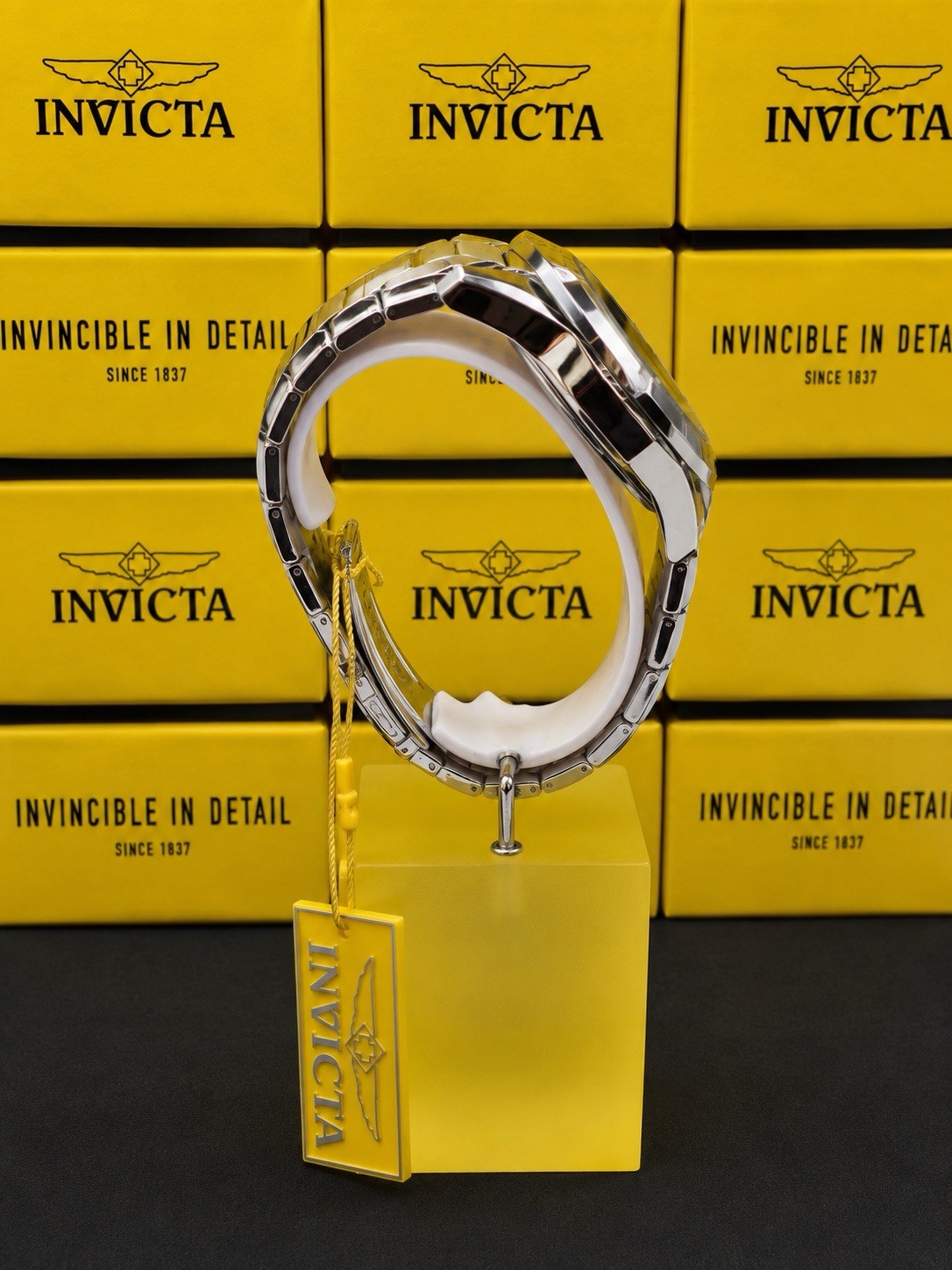 Invicta S1 Rally Diablo 50604 Men’s 46mm Black Skeleton Dial Steel Watch New
