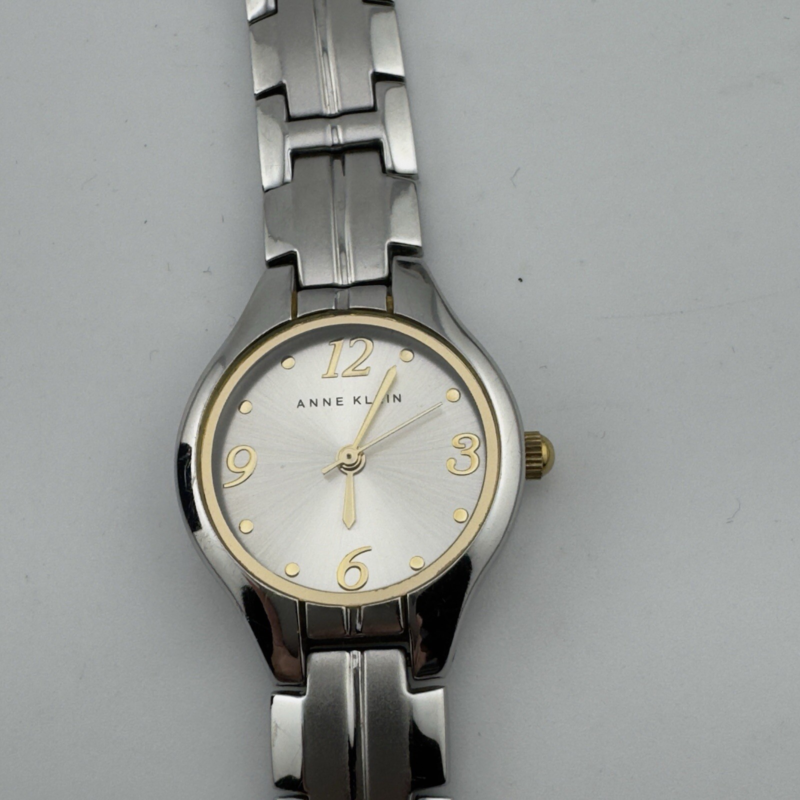 Anne Klein Casual Sport Silver Stainless Steel WR Watch Womens