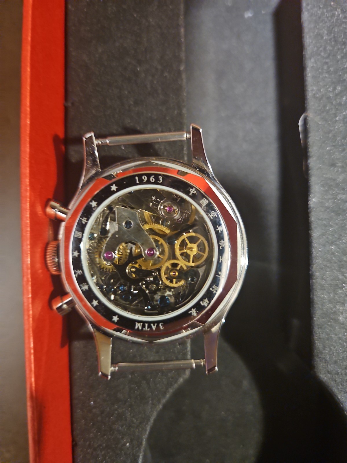 1963 Seagull ST1901 Mechanical Watch 38mm Sapphire No Gooseneck
