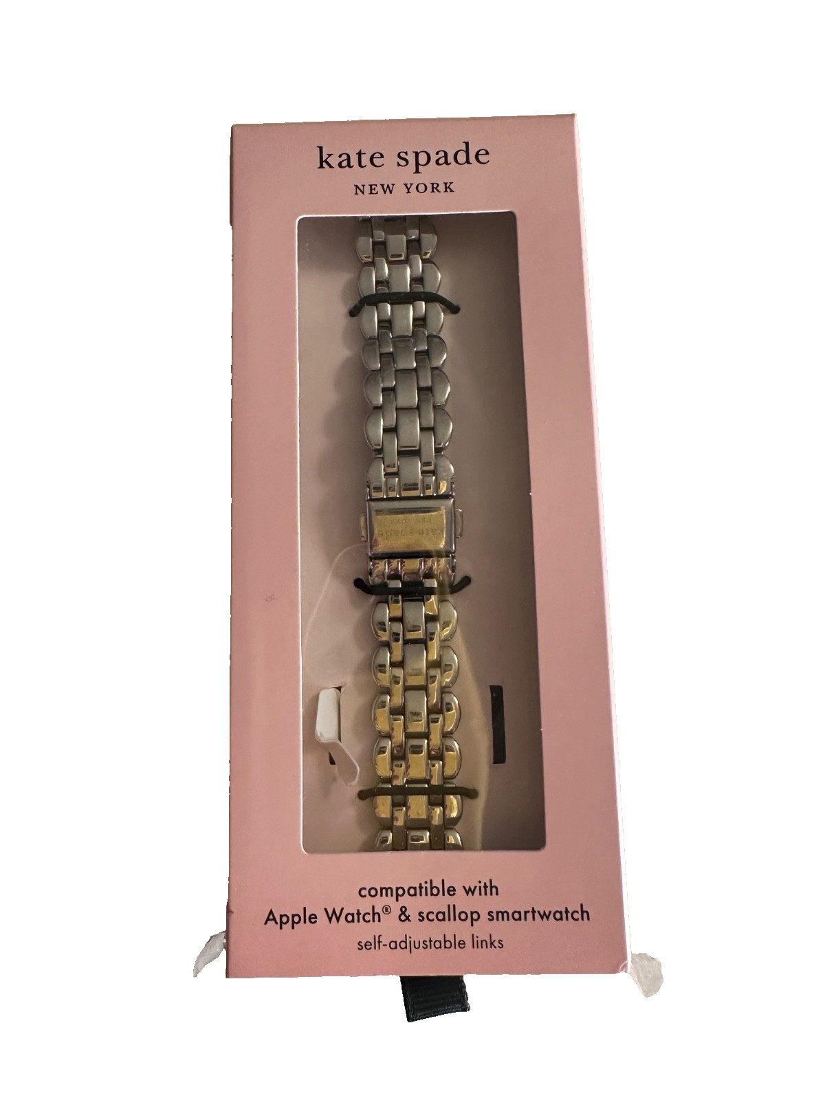 Kate Spade New York Stainless Steel Watch Band For Apple Watch good conditi