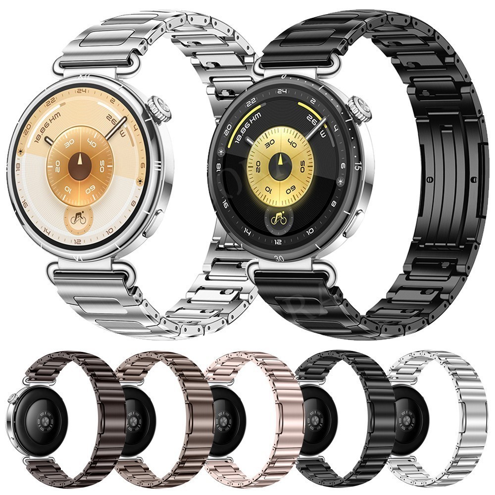 Titanium Metal Band Strap for Garmin Vivoactive 4S/3S/2S Venu 2S/3S/4S Bracele