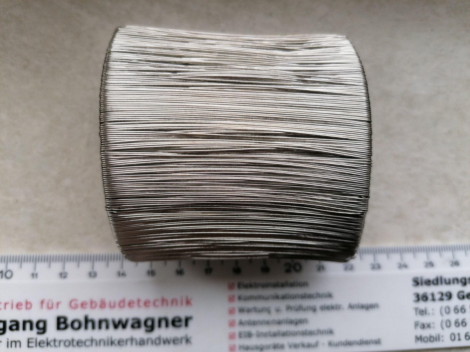 Breite Armspange Modeschmuck Draht