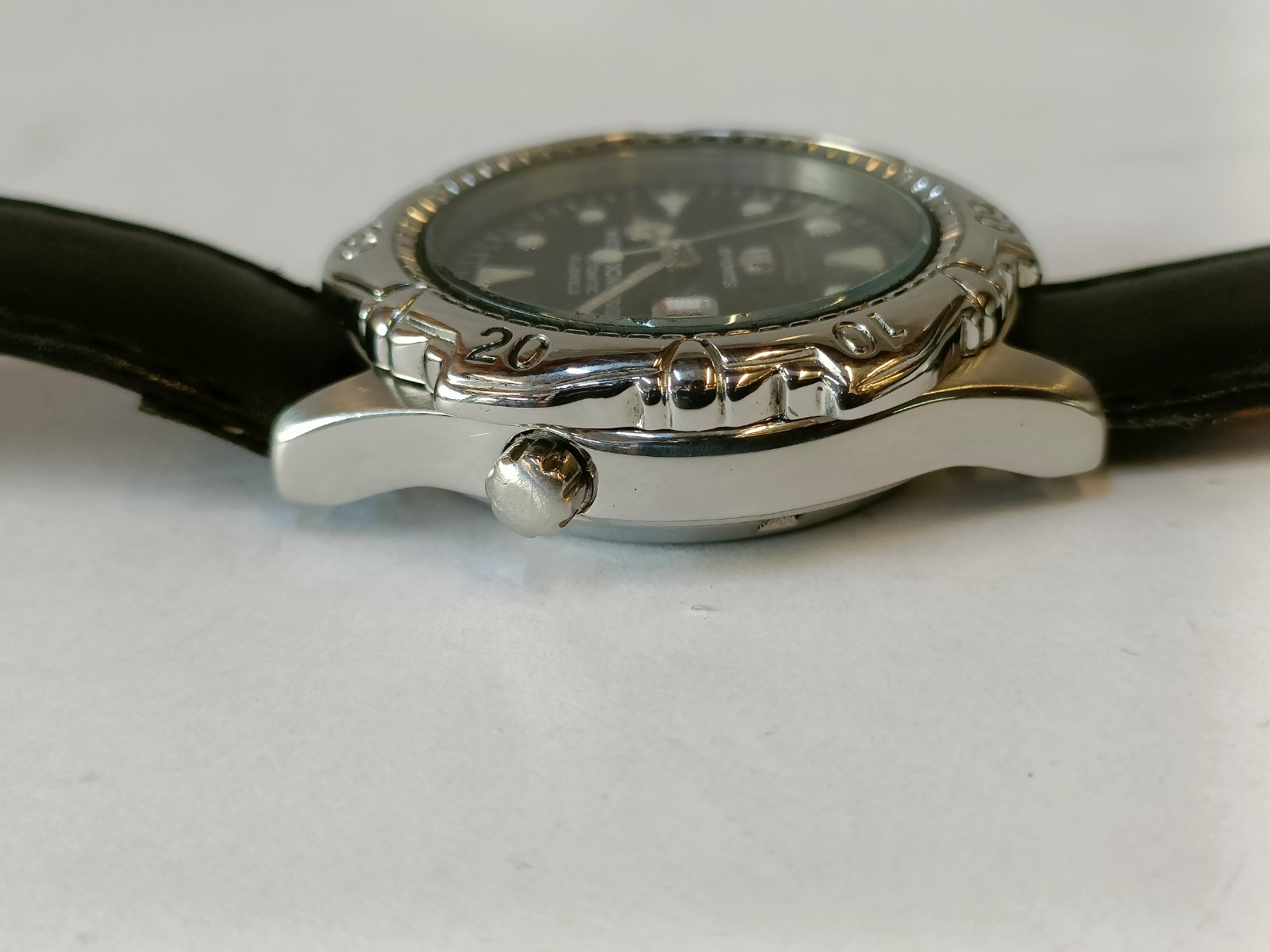 VINTAGE SEIKO 5 SPORTS AUTOMATIC BLACK DIAL 7S36 JAPAN MEN’S WORKING