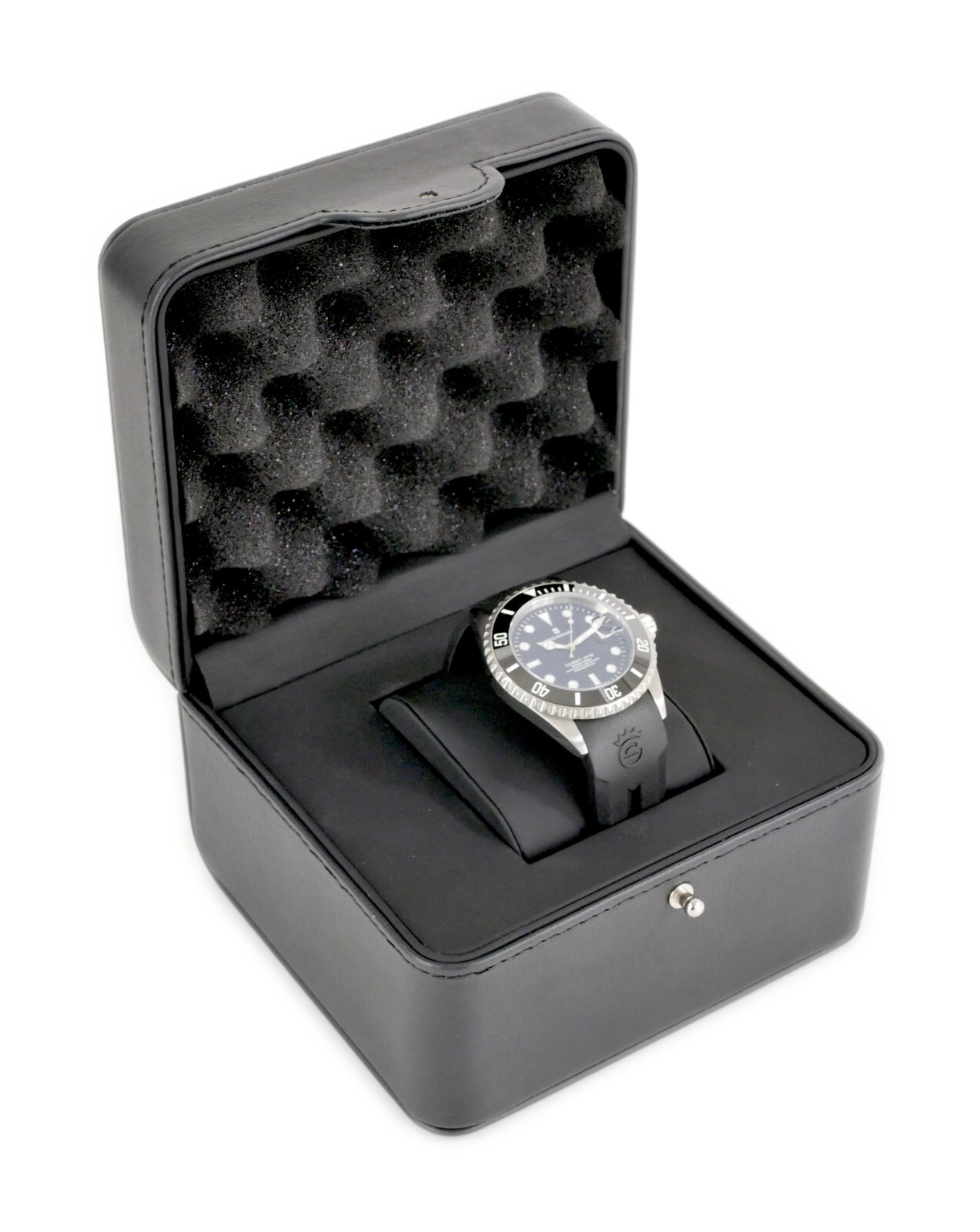 Steinhart Ocean One 39 Black Ceramic Automatic Swiss Dive Watch 103-0981 Slicone