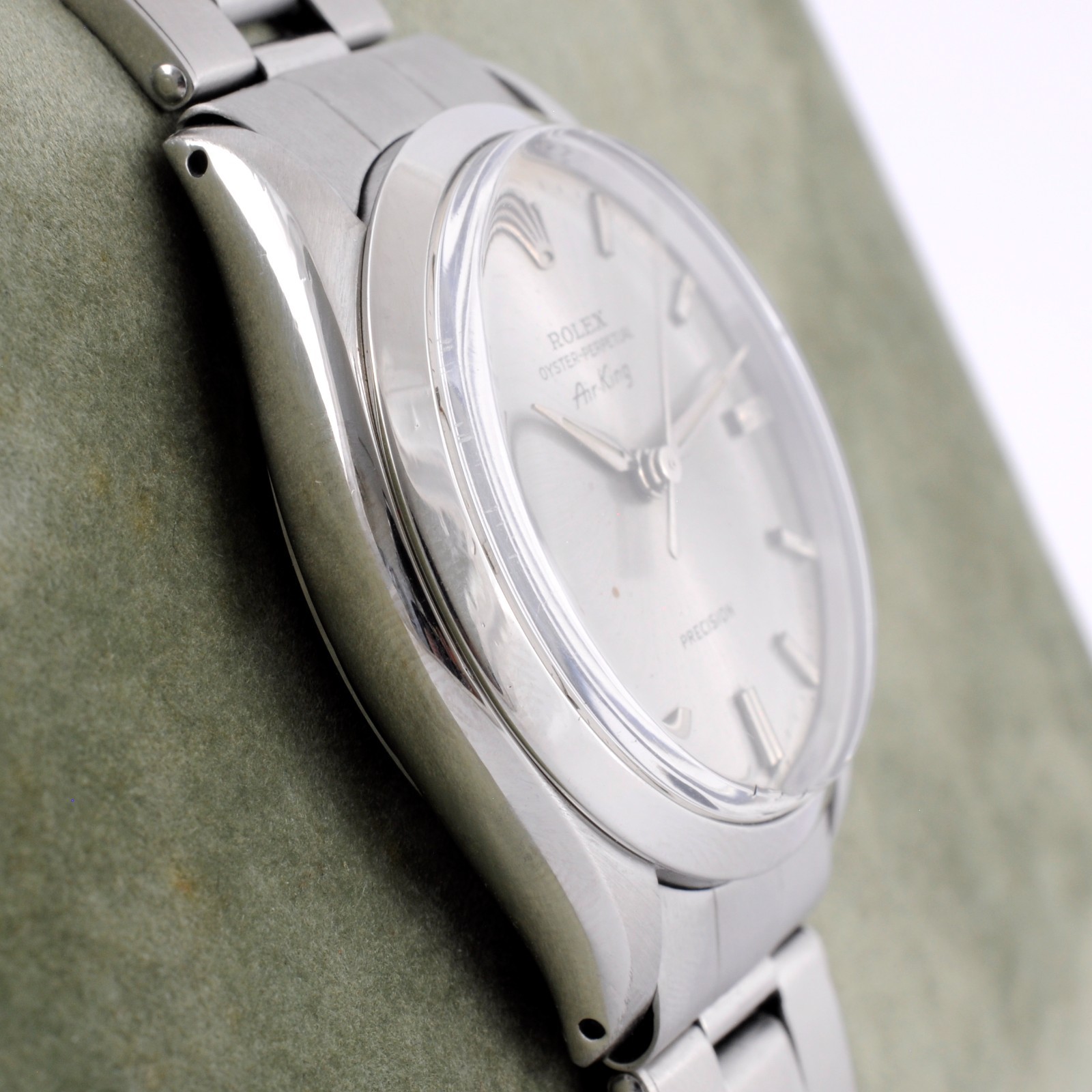 SWISS ROLEX OYSTER PERPETUAL AIR-KING 5500 1002 AUTOMATIC GENTS WATCH BRACELET