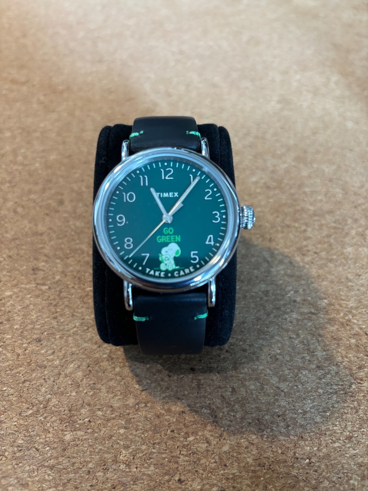 Timex Standard x Peanuts Take Care quartz watch “Go Green” Snoopy TW2V32700