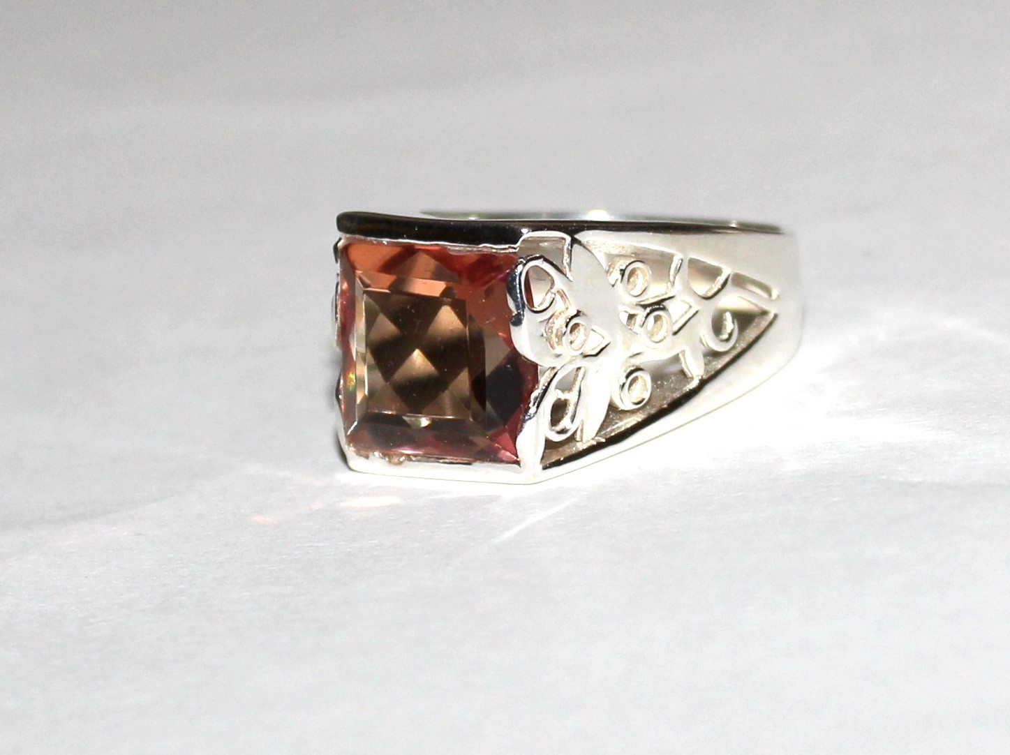 Genuine Color Change Zultanite Ring, Sterling Silver Vintage Jewelry
