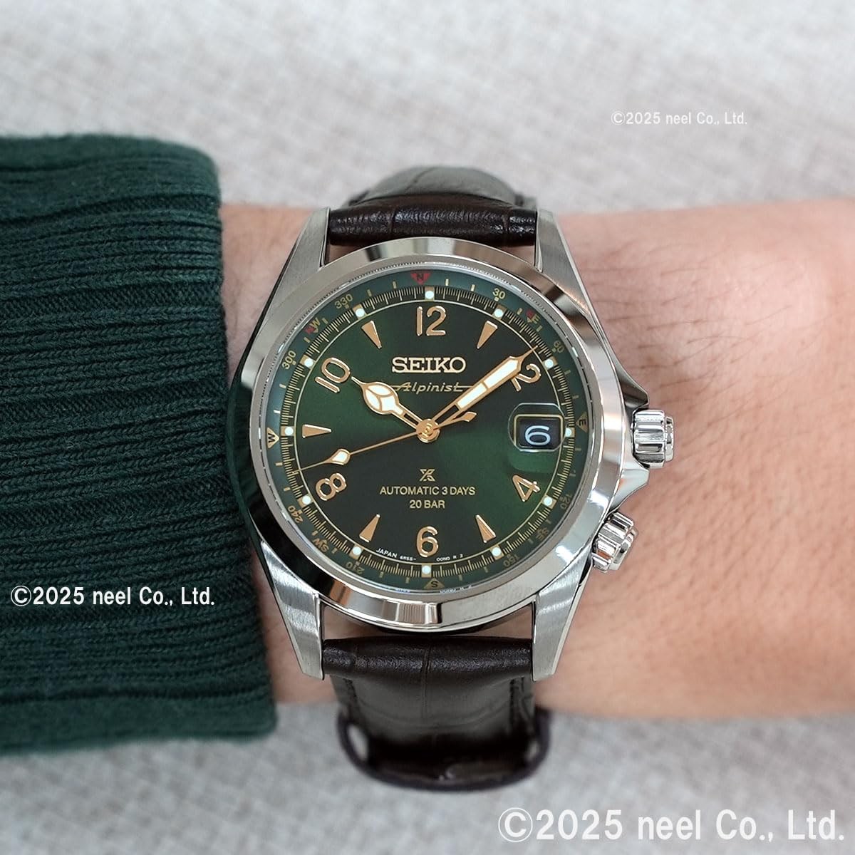 Seiko Men’s Watch SBDC211/SPB507 Prospex Alpinist Automatic