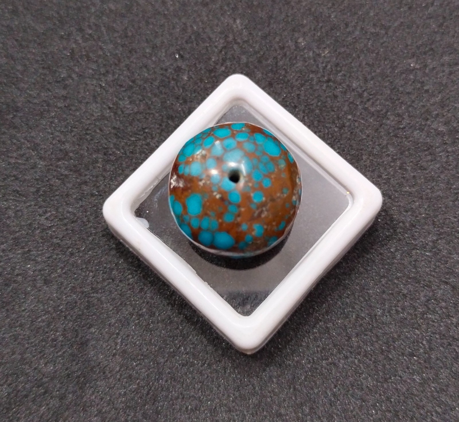 Tibetan Turquoise Round Tyre Beads, 18x13mm Loose Gemstone For Jewelry Making