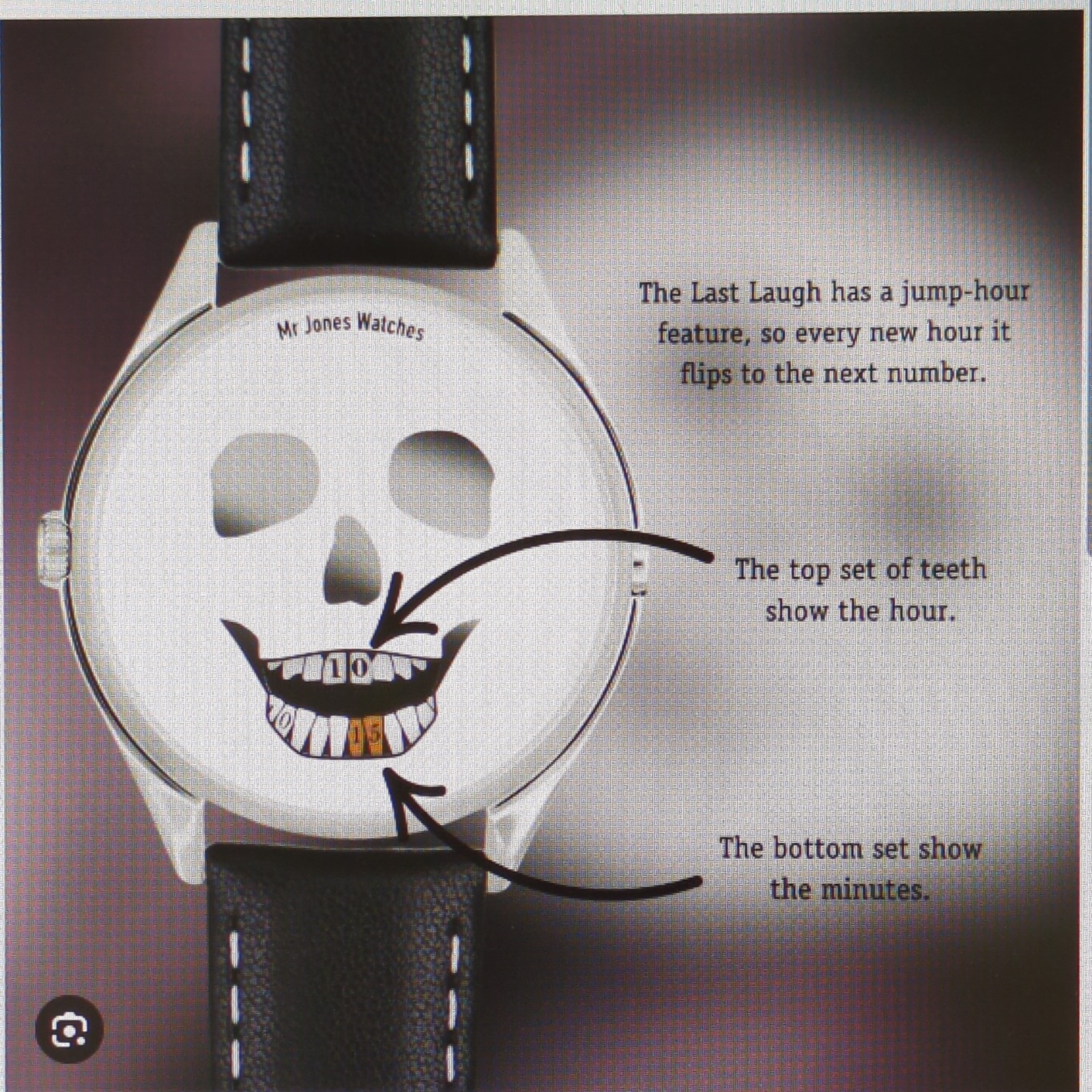 Mr Jones Watches ‘The Last Laugh’ limited edition Automatic Watch – BNIB