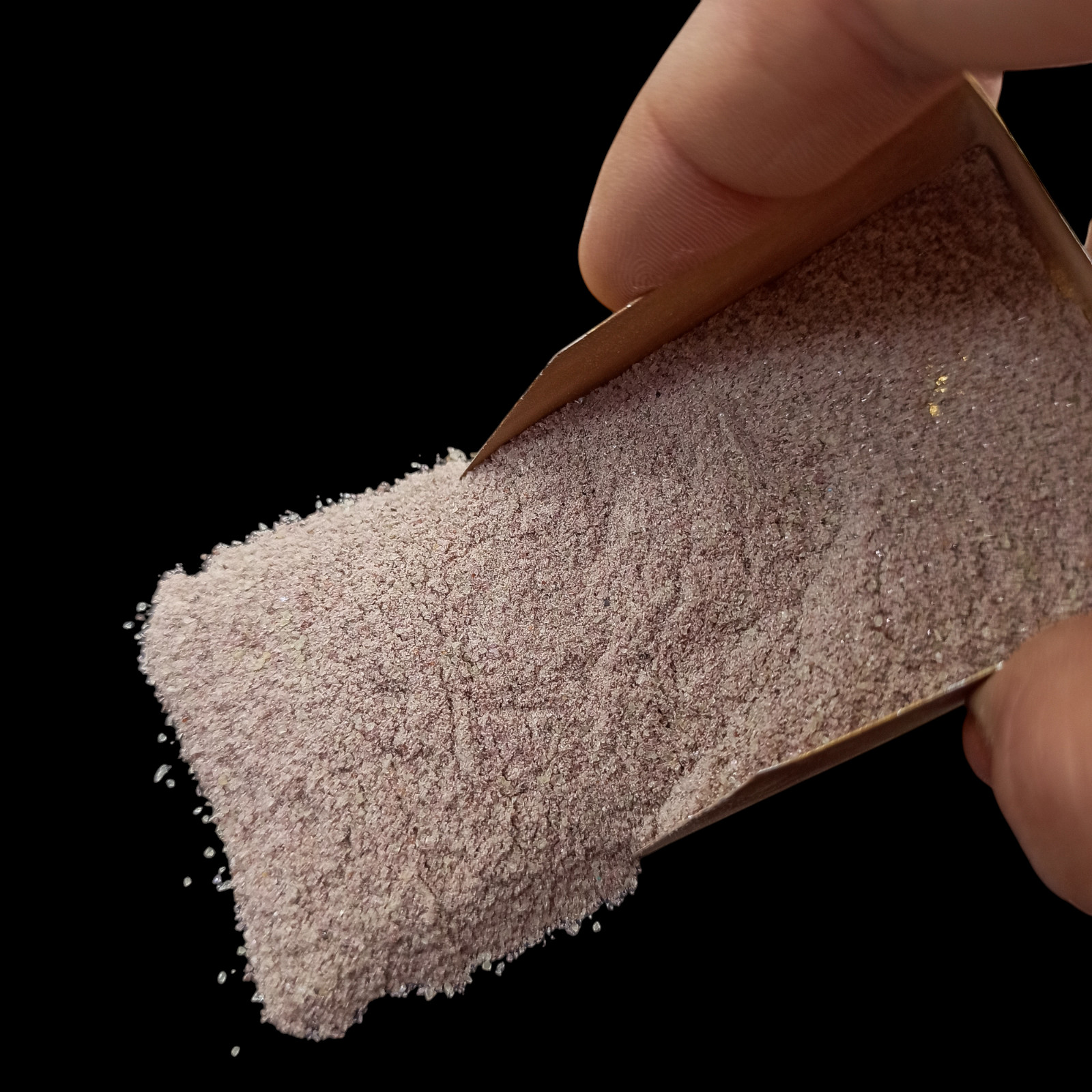 Garnet Peridot Mix gemstone crushed fine dust powder for massage woodworking