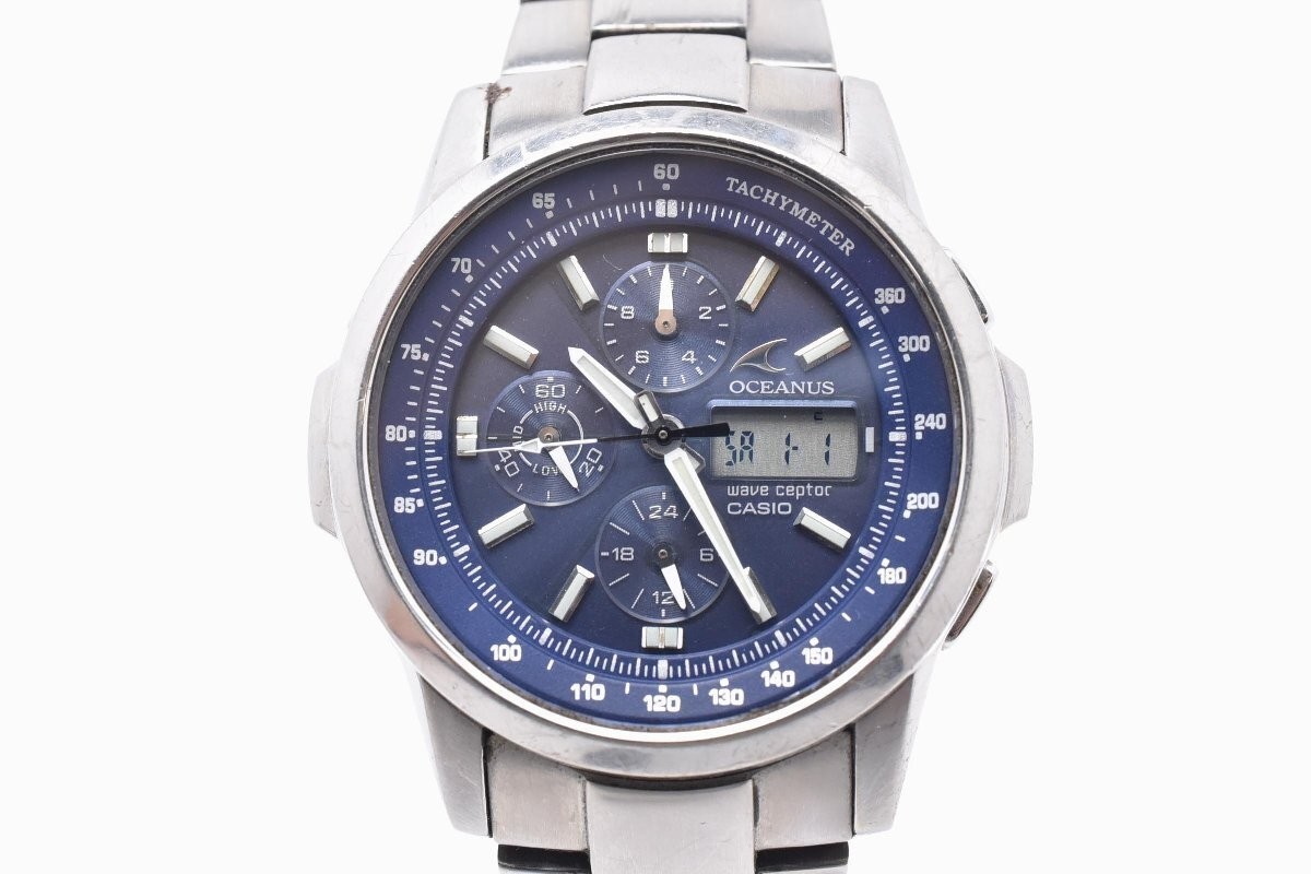 Casio Oceanus OCW-500TDJ Solar Watch fast shipping from JAPAN