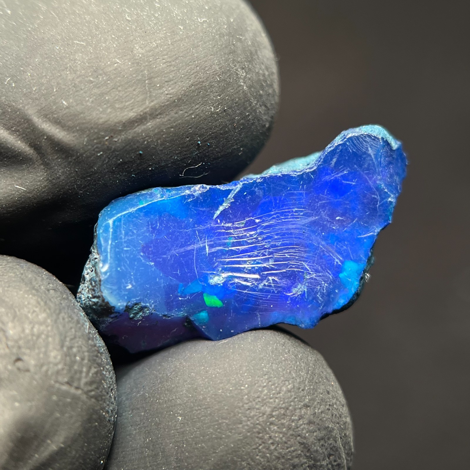 4.90 Cts Dry Blue Opal Rough Natural Ethiopian Welo Opal Raw Loose Gemstone