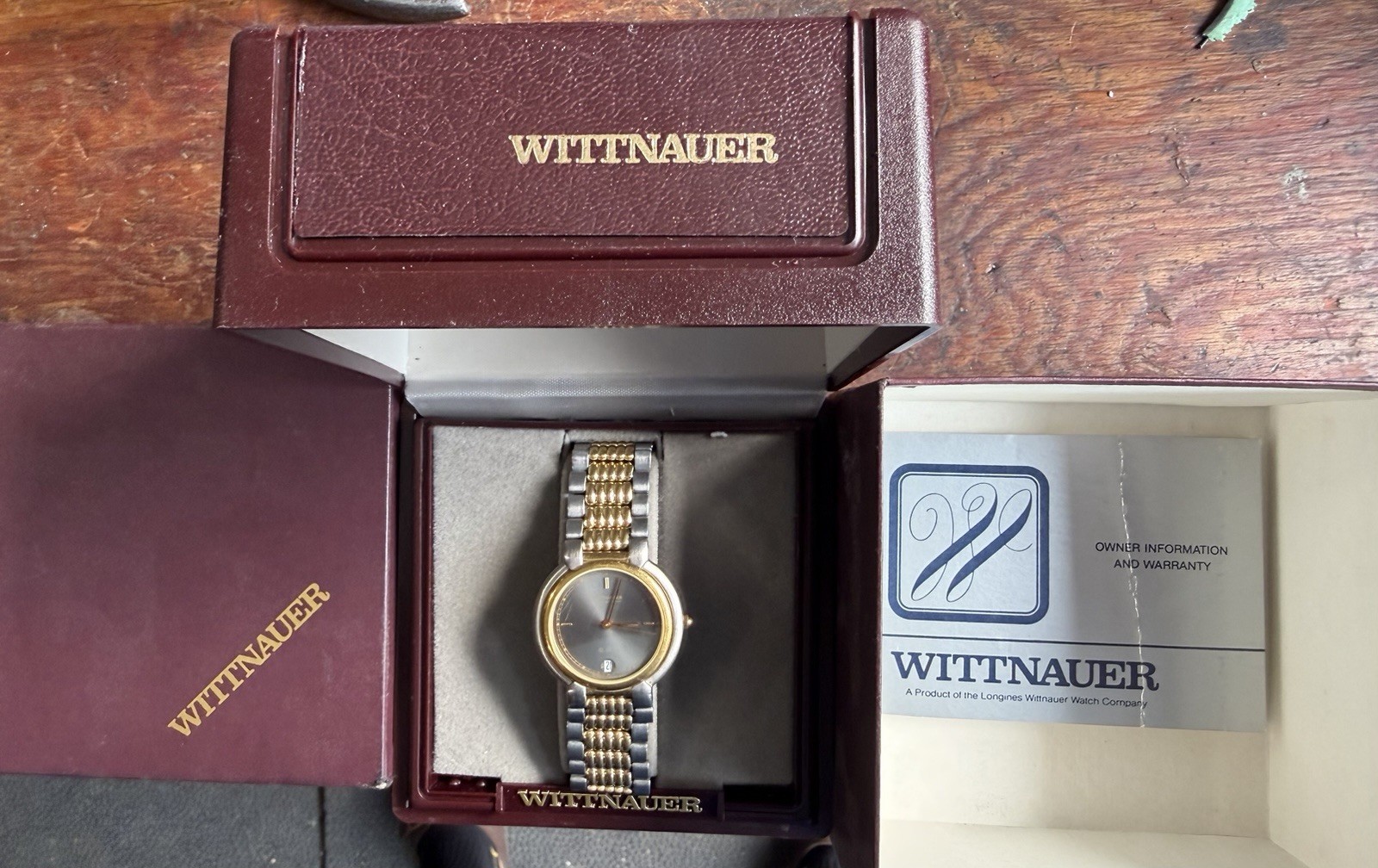 wittnauer mens watch Odyssey Vintage With Box
