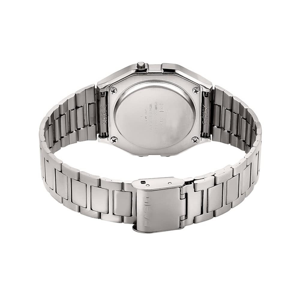 Casio Men’s A158WA-1DF Stainless Steel Digital Watch
