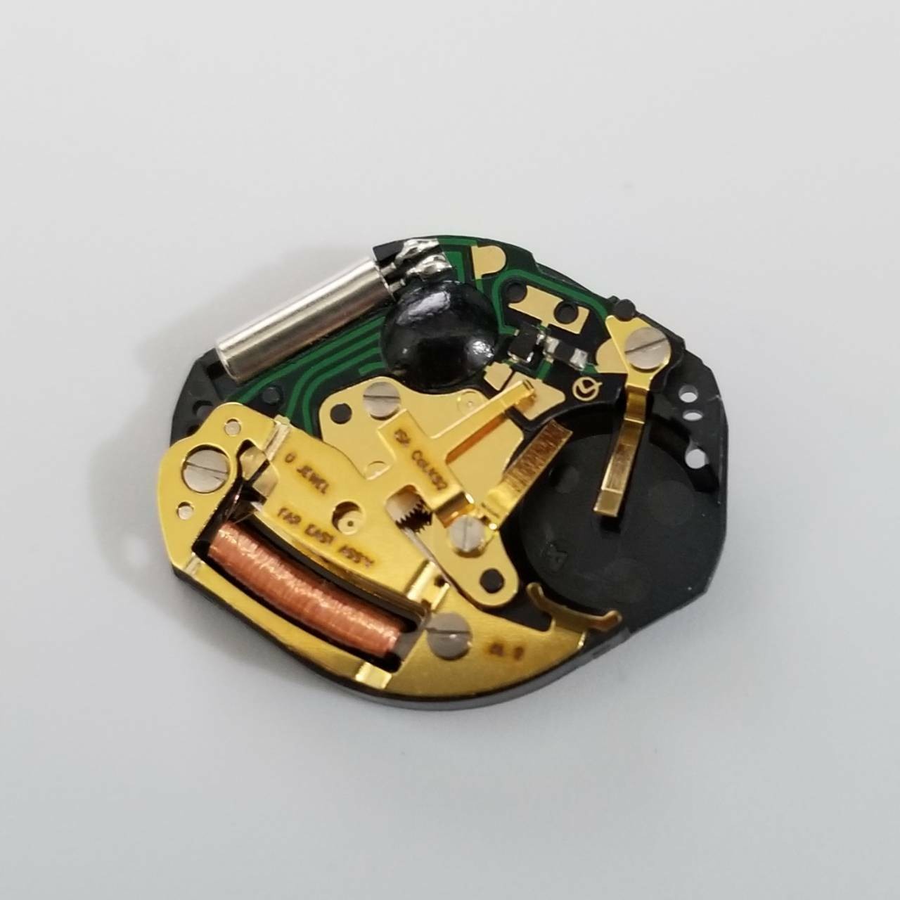 15.3mm Diameter 2-Hand Quartz Watch Movement+Battery Replacement for ISA K62 132