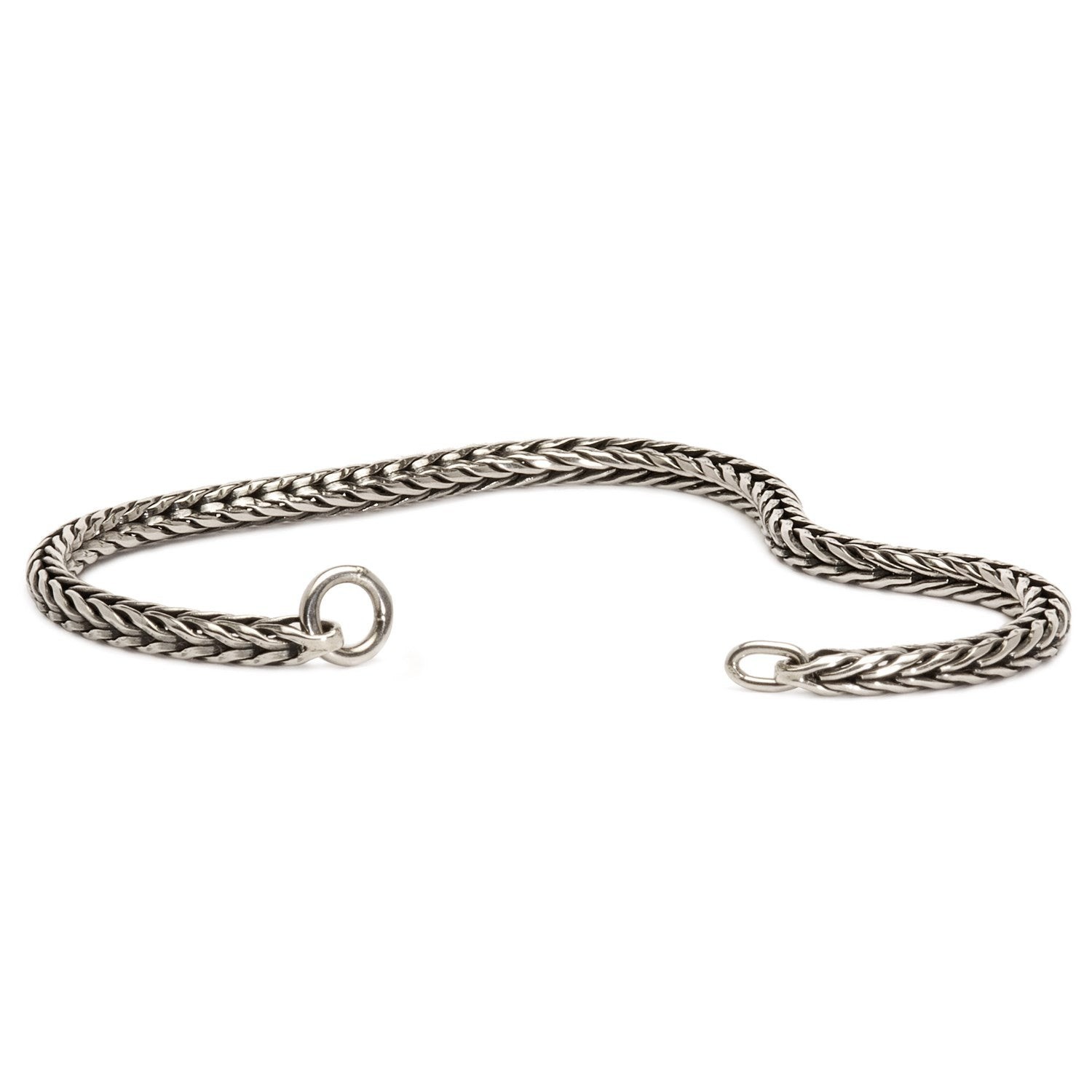 Trollbeads Foxtail Bracelet Chain Sterling Silver 925 Choose Size No Clasp