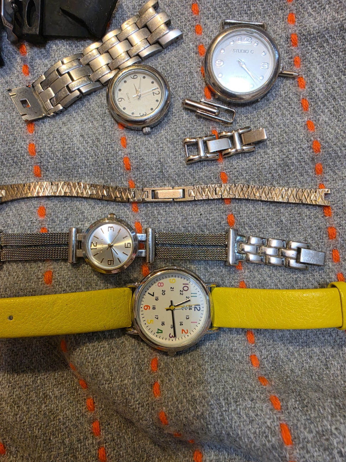 Watch Lot Assorted Wristwatches, Unisex Adults