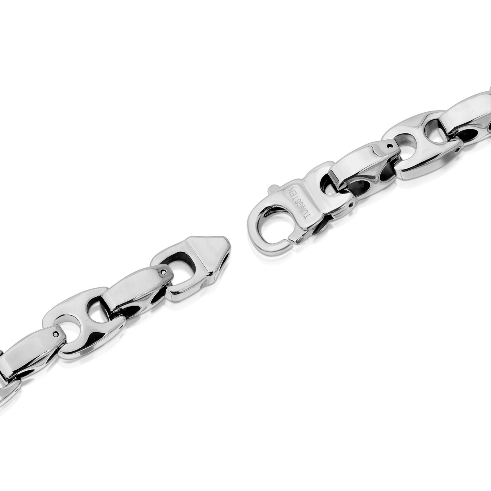 Heavy Biker 9.5 mm Tungsten Carbide Men’s Chain Necklace (TUC02) FREE SHIPPING!