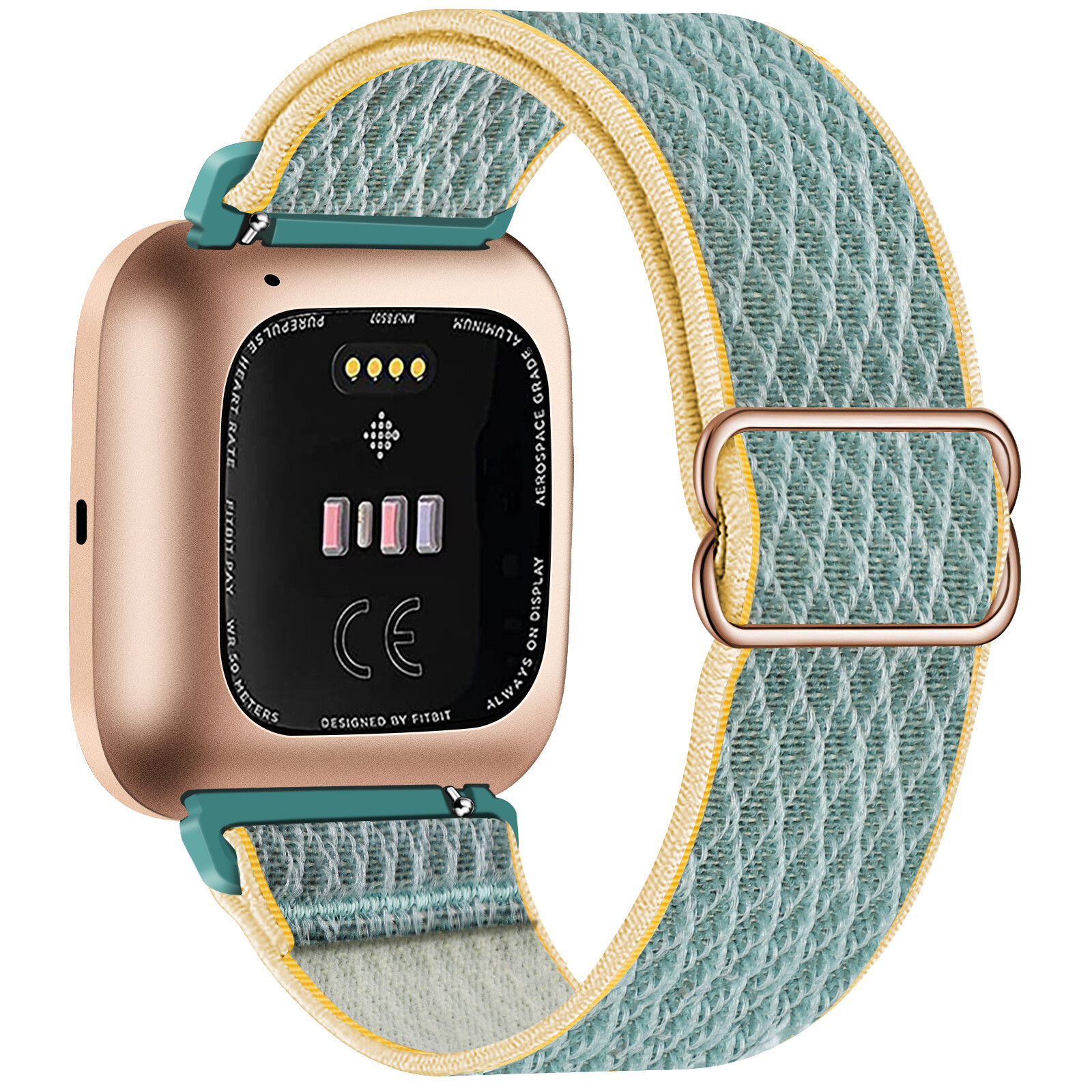 For Fitbit Versa / Versa 2 Nylon Fabric Wristband Wrist Bands Watch Band Strap
