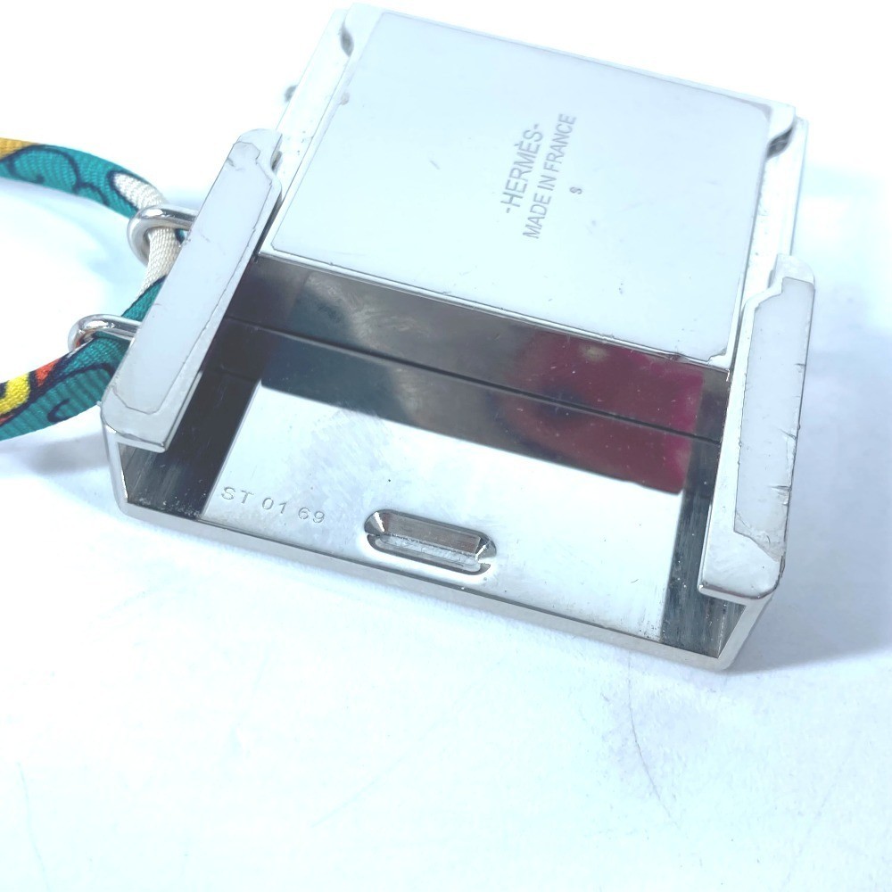 HERMES Moon Motif Pill Case Accessory Boite à Rêve Necklace Silver Women’s