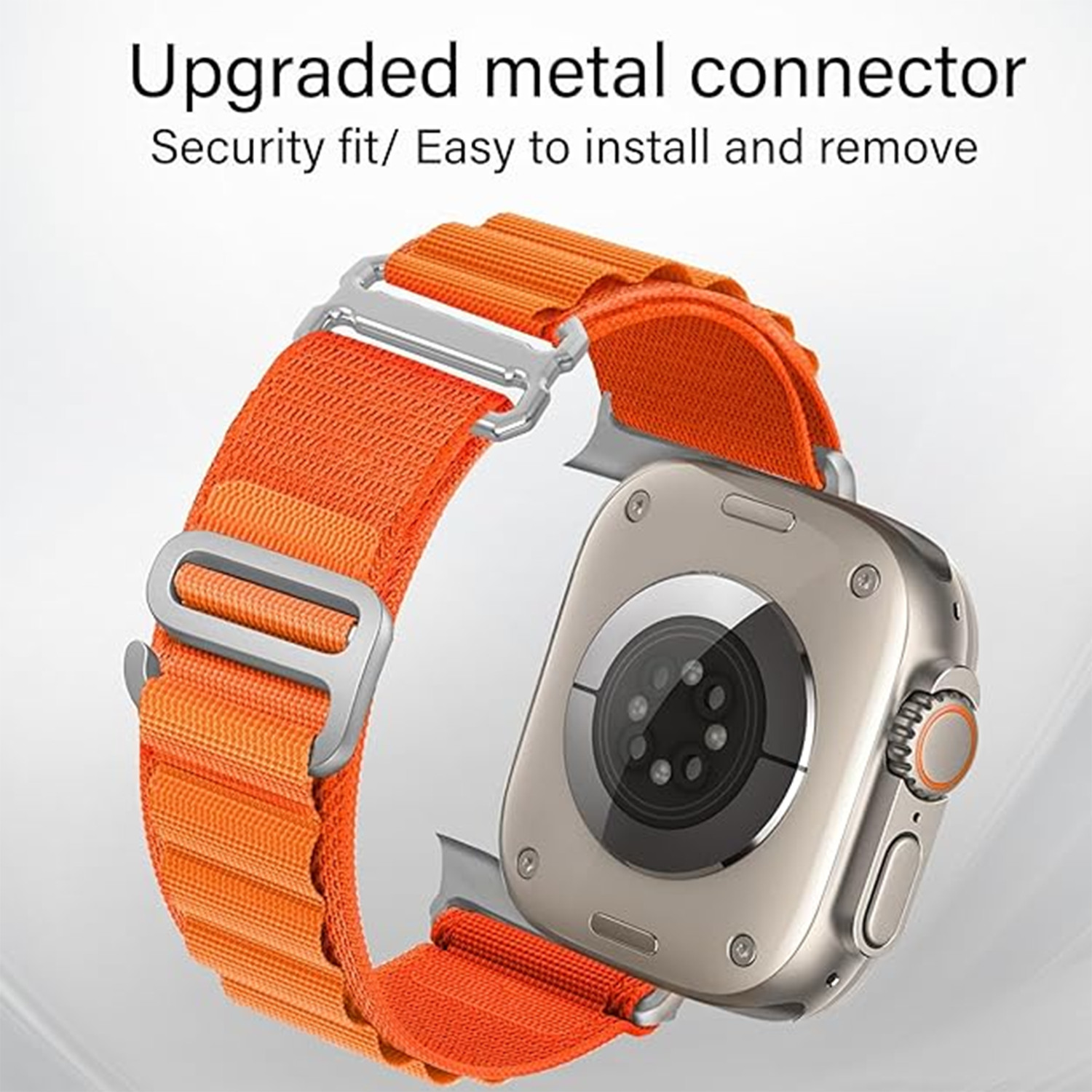Nylon Trail Loop Watch Band Strap For Apple Watch Ultra 2 9/8/7/6/SE 44/45/49mm