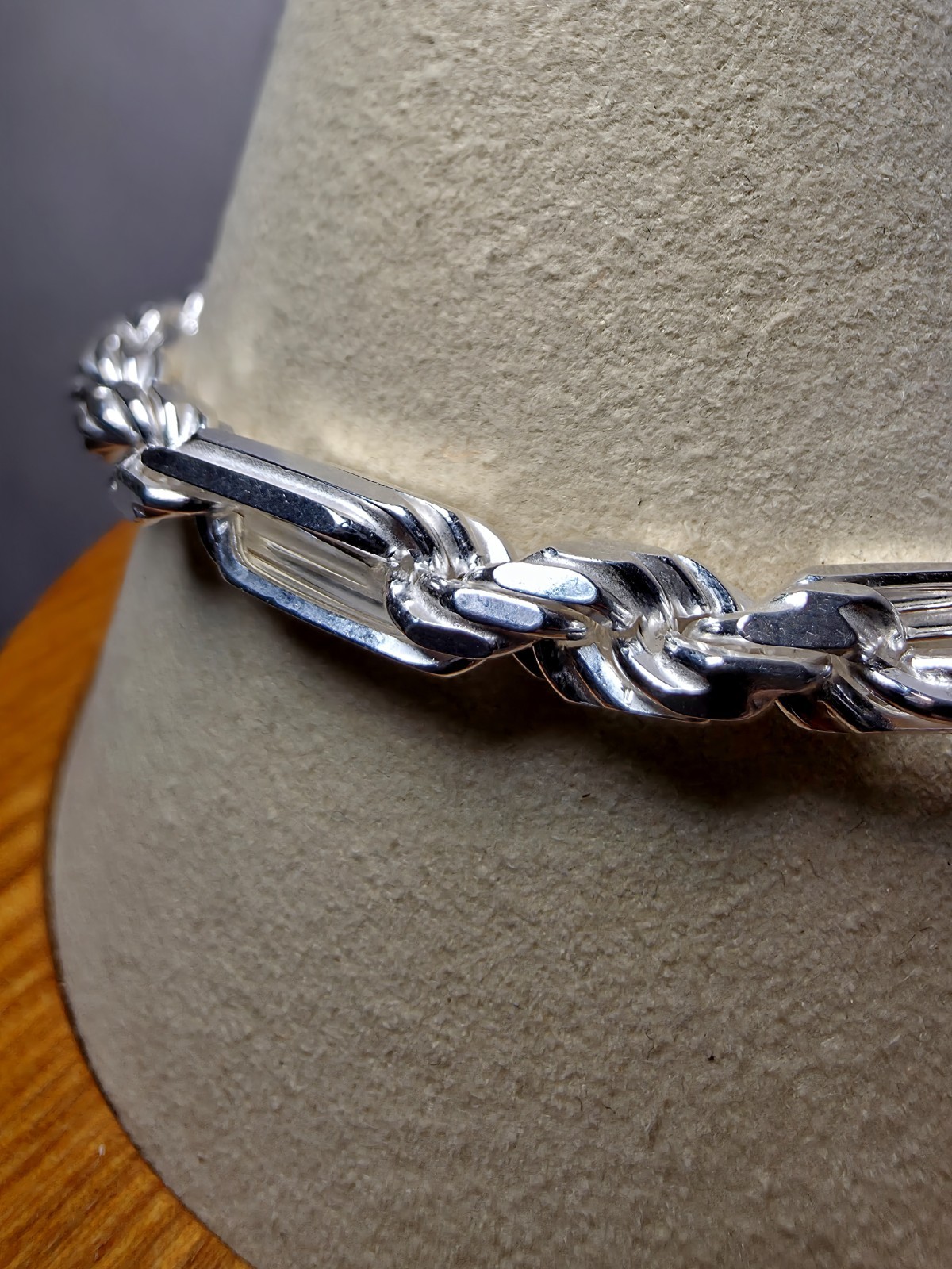 8″ 5.6mm 18g Figarope Milano Bracelet Solid 925 Sterling Silver Stamped