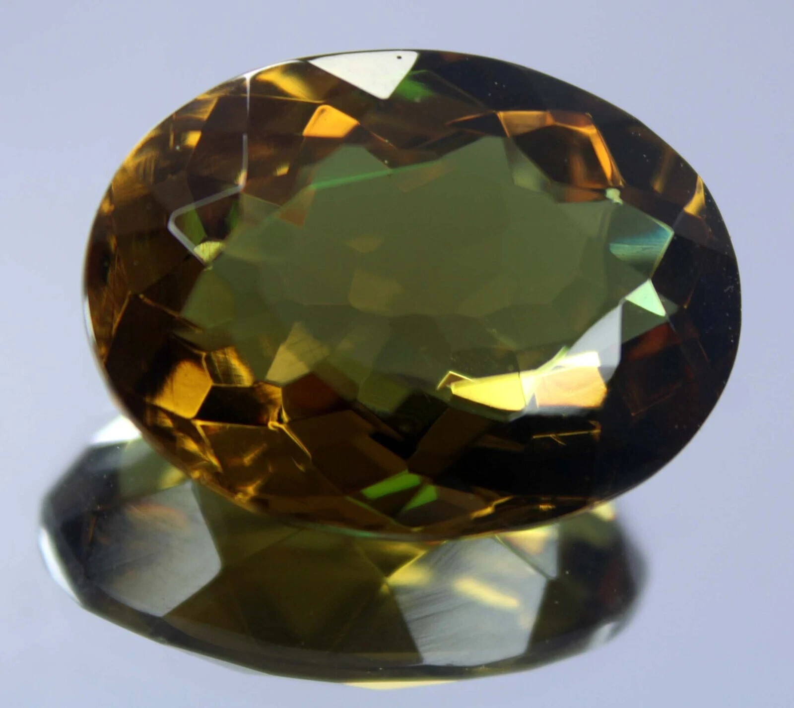 Alexandrite Oval Cut 38-40 Ct Natural Color Changing Certified Loose Gemstone