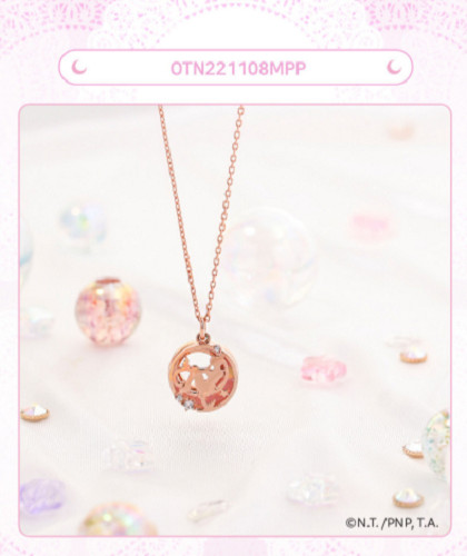 OST X SAILOR MOON Silver Necklace -OTN221108MPP/KOREA