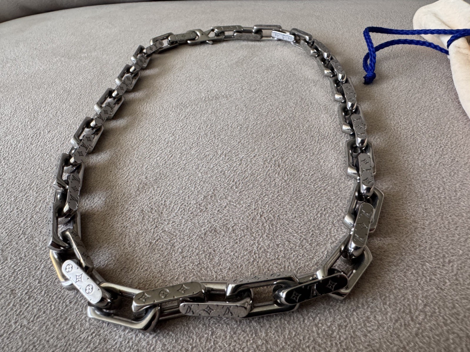 Louis Vuitton Monogram Chain Necklace