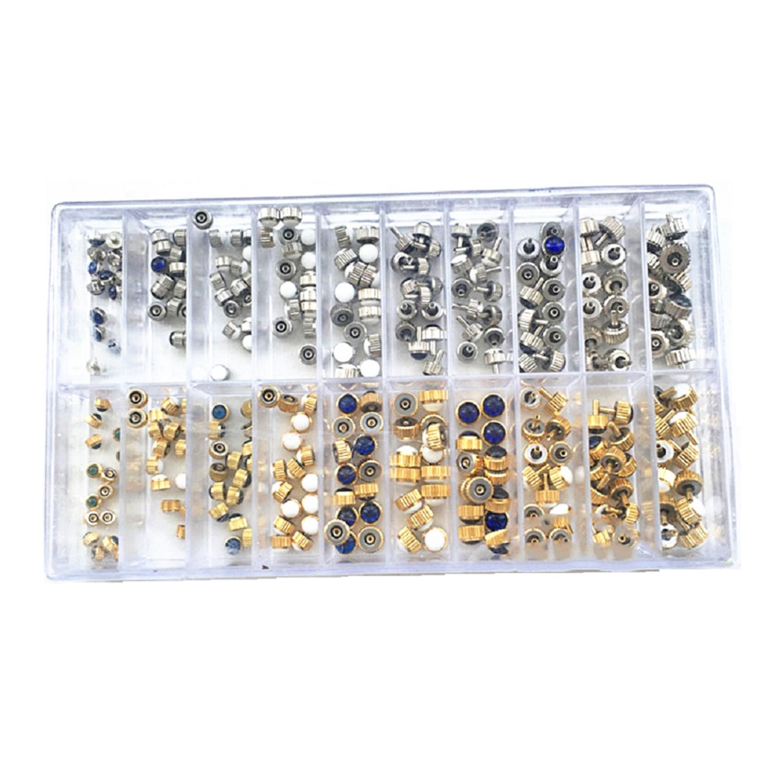 Copper Mixed 3-5mm Quartz & Mechanical Watch Crown Tube Repairing Tool