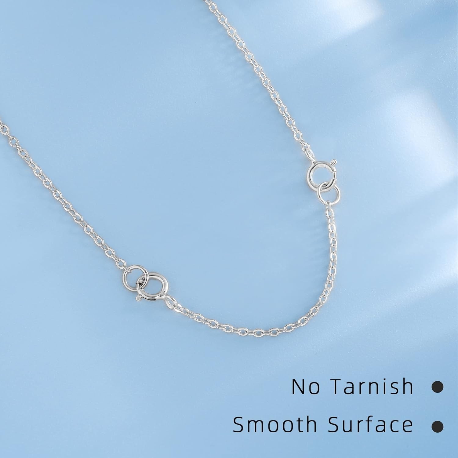 Versatile 925 Sterling Silver Necklace Extenders – Adjustable 1, 2, 3 Inch Set