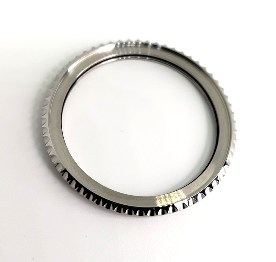 NEW STAINLESS ROTATING BEZEL FOR SEIKO 10 BAR 7S26-0040 SKX031 / 33 SUB STYLE!