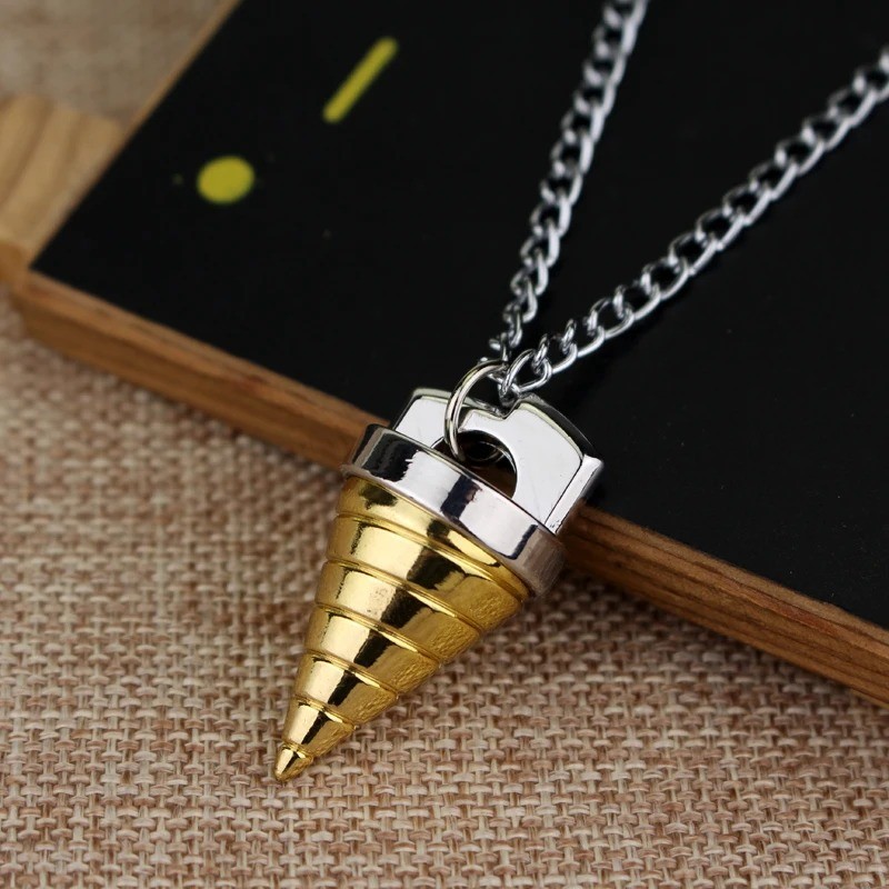 Tengen Toppa Gurren Lagann Spiral Necklace Simon Pendant Anime Cosplay Jewelry