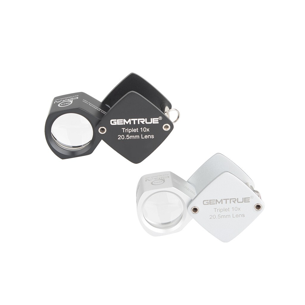 GemTrue Professional 20.5mm 10x Triplet Diamond Loupe Jewelers’ Magnifying Tool
