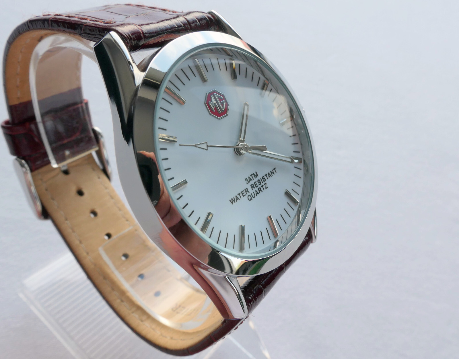 MG Morris Garages BMC MGA MGB Classic Aviator Driver Sport Car Accessory Watch