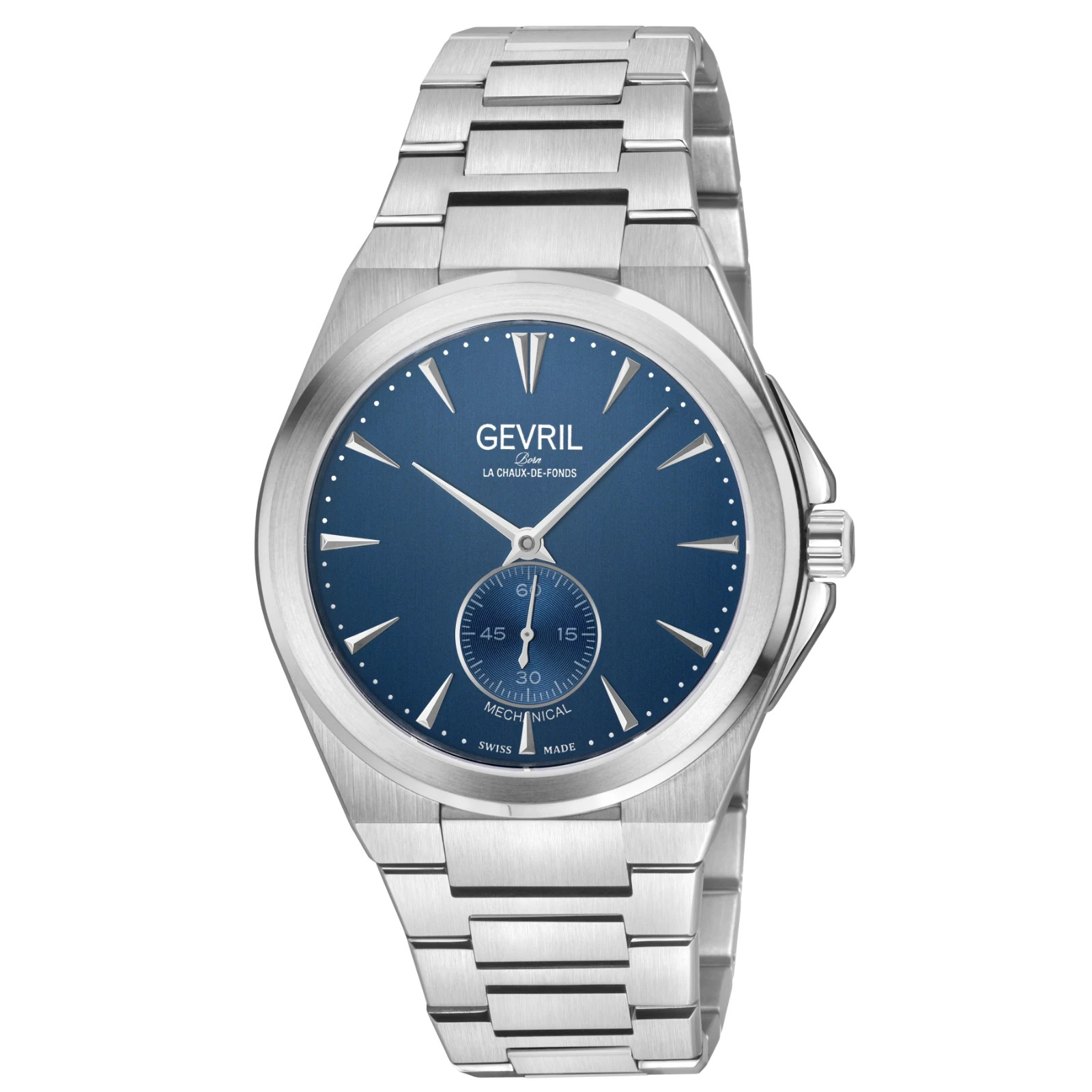 Gevril Men’s 49911B Montauk Sub Dial Swiss Made ETA 7001 SS 40mm Watch