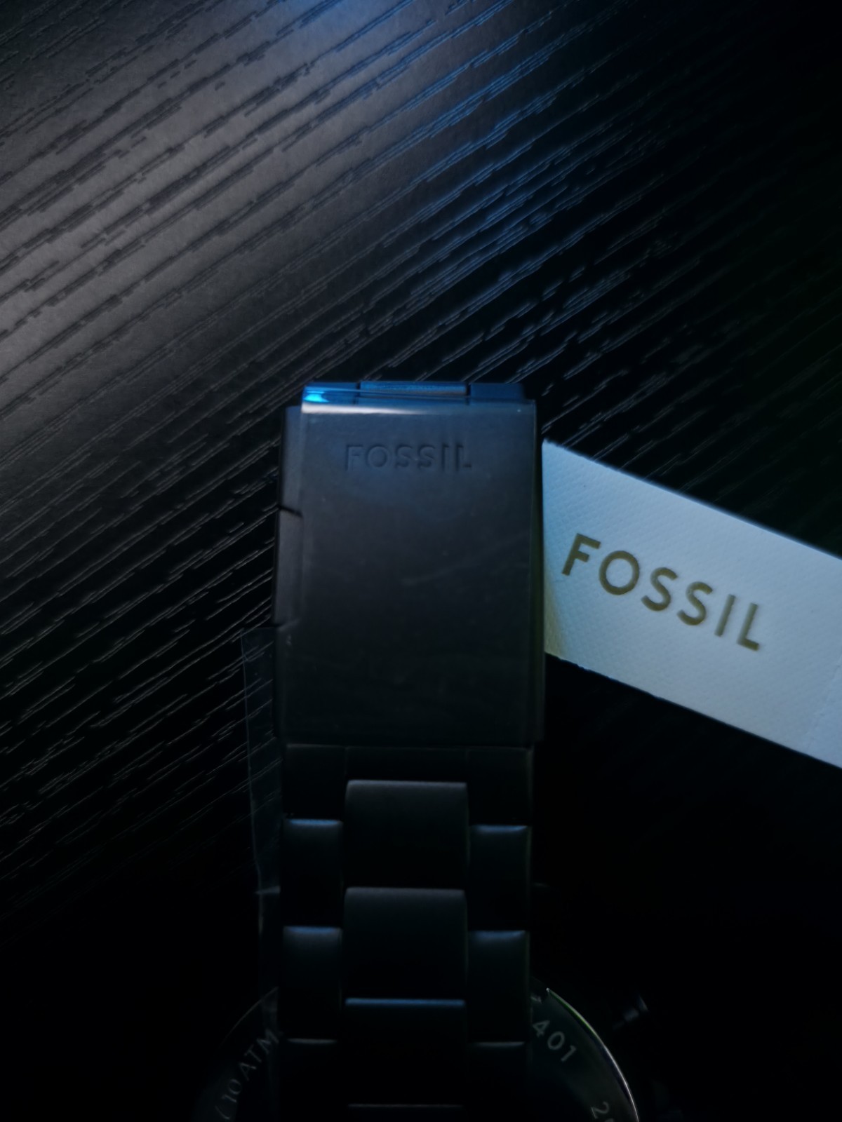 New Fossil Watch Men Nate Stainless Steel 50m