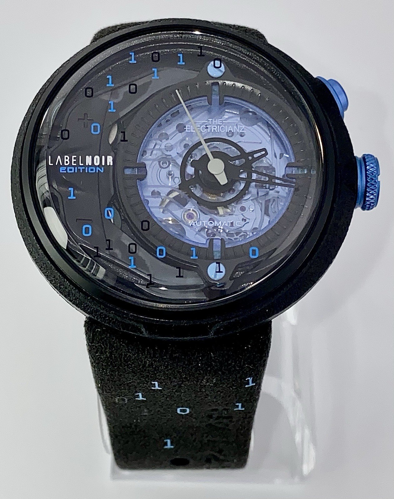 THE ELECTRICIANZ LABEL NOIR•AUTOMATIC•LED LIGHTING•BRAND NEW•BOX & PAPERS