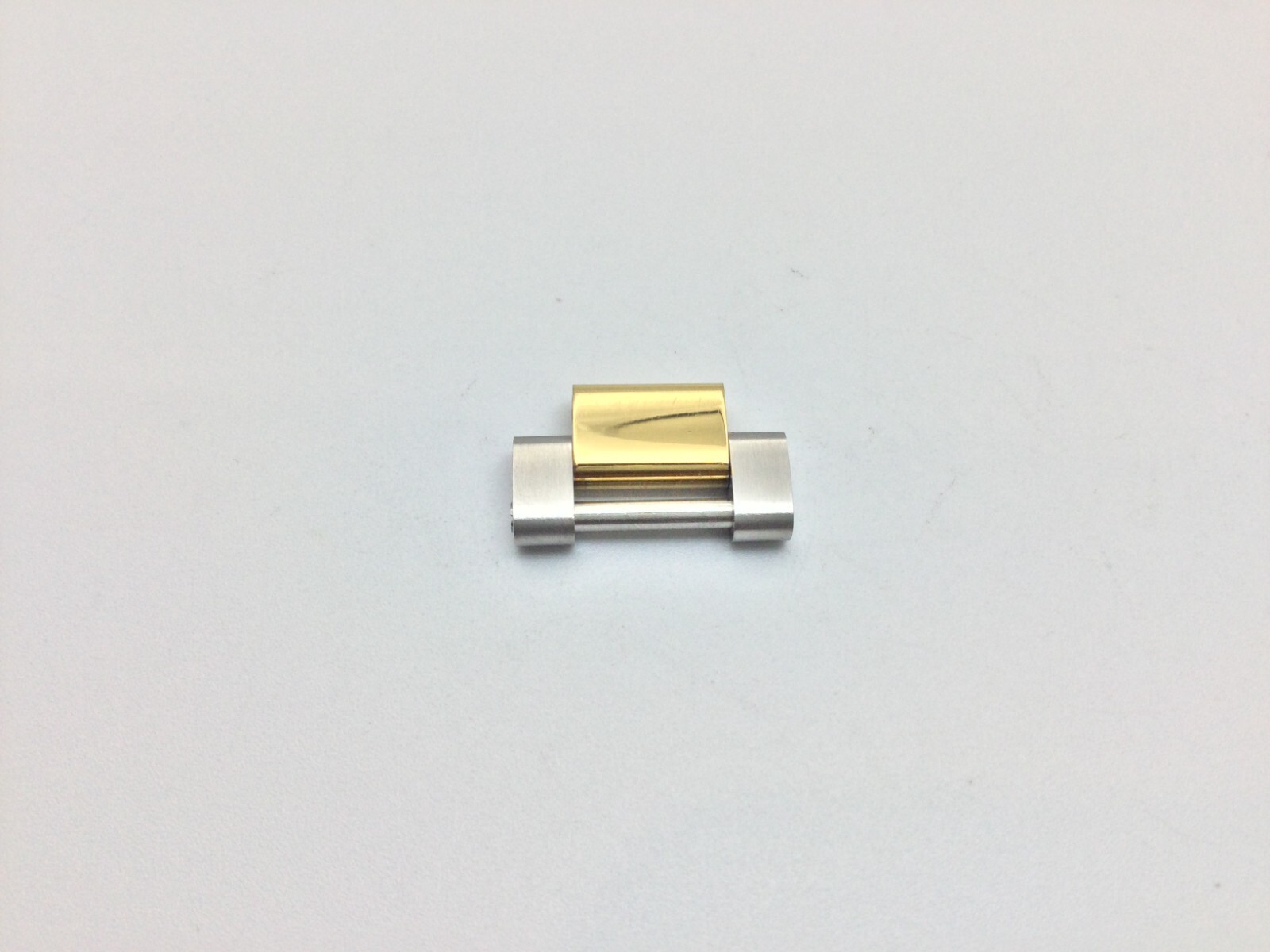 TOP QUALITY 15.5MM CNC FORGED TWOTONE HALF-LINK FOR ROLEX GMT DATEJUST SUB SHINY
