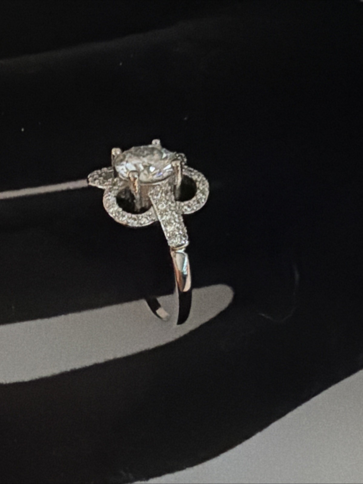 1CT Mauboussin Chance of Love Moissanite Ring Size 6 #N153 SS925 New N Gift Bag